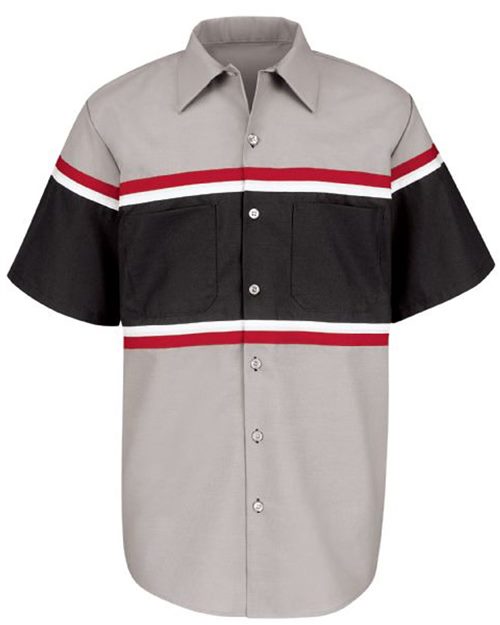 Red Kap Men's Technician Shirt - SP24GM - EMBROIDERED