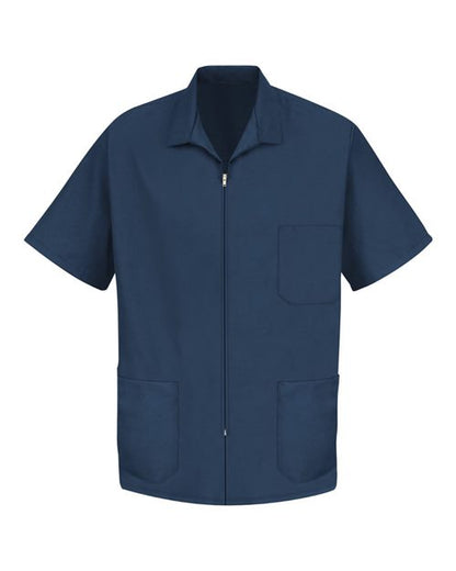 Red Kap Unisex Zip-Front Smock - KP44 - EMBROIDERED
