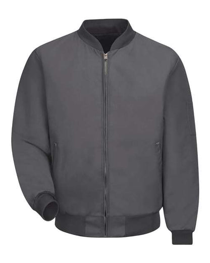 Red Kap Men's Solid Team Jacket - JT38 - EMBROIDERED