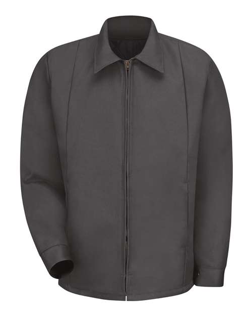 Red Kap Men's Perma-Lined Panel Jacket - JT50 - EMBROIDERED