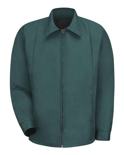 Red Kap Men's Perma-Lined Panel Jacket - JT50 - EMBROIDERED