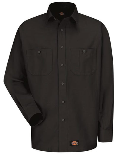 Dickies Men's Long Sleeve Work Shirt - WS10 - EMBROIDERED