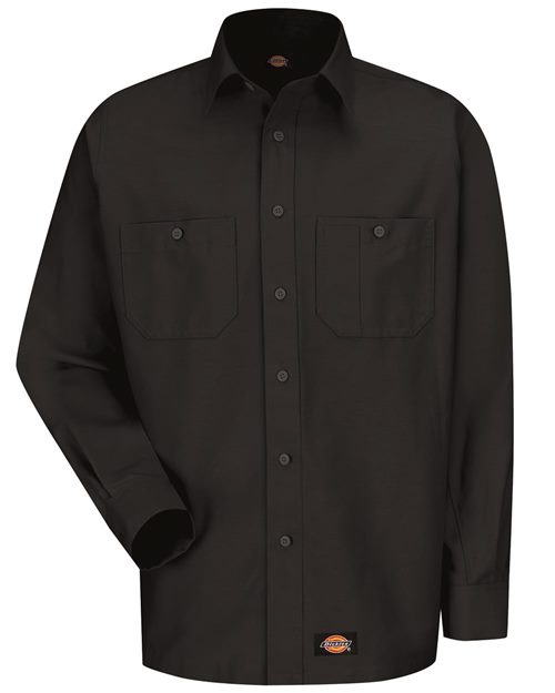 Dickies Men's Long Sleeve Work Shirt - WS10 - EMBROIDERED