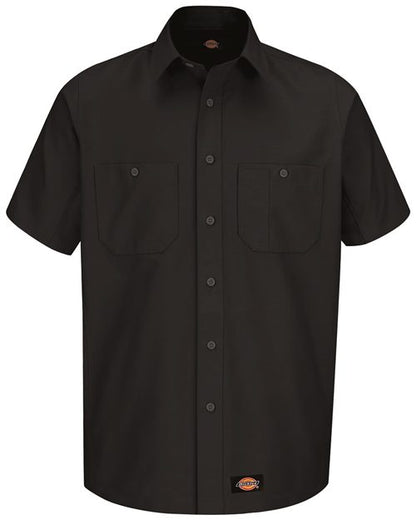 Dickies Men's Short Sleeve Work Shirt - WS20 - EMBROIDERED