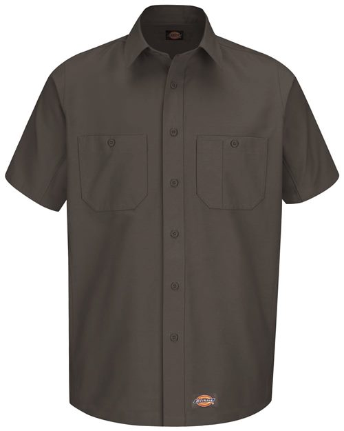 Dickies Men's Tall Short Sleeve Work Shirt - WS20T - EMBROIDERED