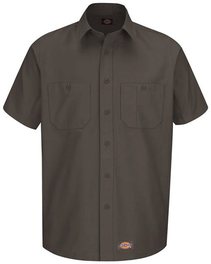 Dickies Men's Tall Short Sleeve Work Shirt - WS20T - EMBROIDERED