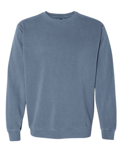 Comfort Colors Unisex Garment-Dyed Crewneck Sweatshirt - 1566 - EMBROIDERED