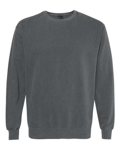Comfort Colors Unisex Garment-Dyed Crewneck Sweatshirt - 1566 - EMBROIDERED
