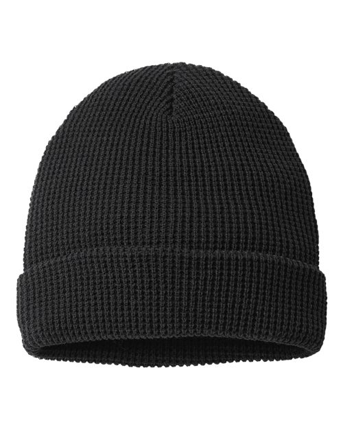 Richardson Waffle Cuffed Beanie - 146R - EMBROIDERED