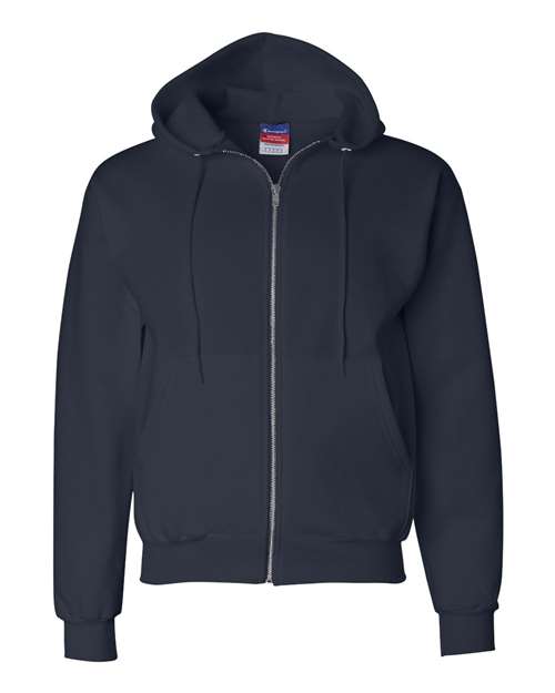 Champion Unisex Powerblend® Full-Zip Hooded Sweatshirt - S800 - EMBROIDERED