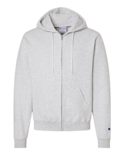 Champion Unisex Powerblend® Full-Zip Hooded Sweatshirt - S800 - EMBROIDERED