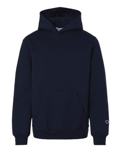 Champion Youth Powerblend® Hooded Sweatshirt - S790 - EMBROIDERED