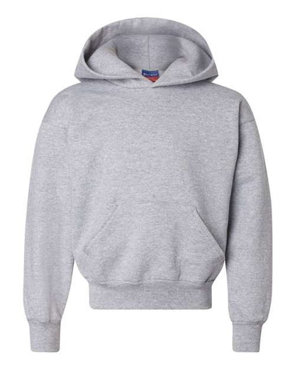 Champion Youth Powerblend® Hooded Sweatshirt - S790 - EMBROIDERED