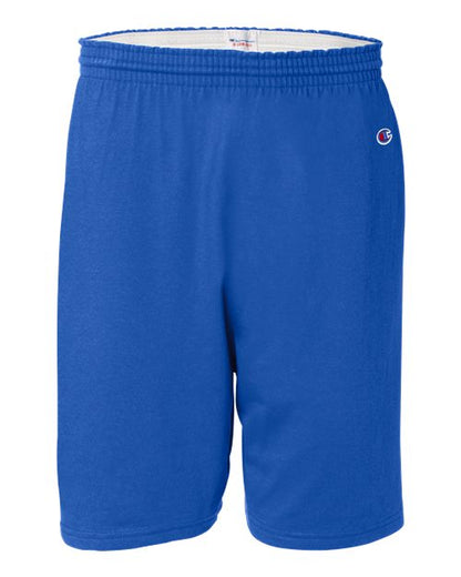 Champion Unisex Cotton Gym Shorts - 8187 - EMBROIDERED