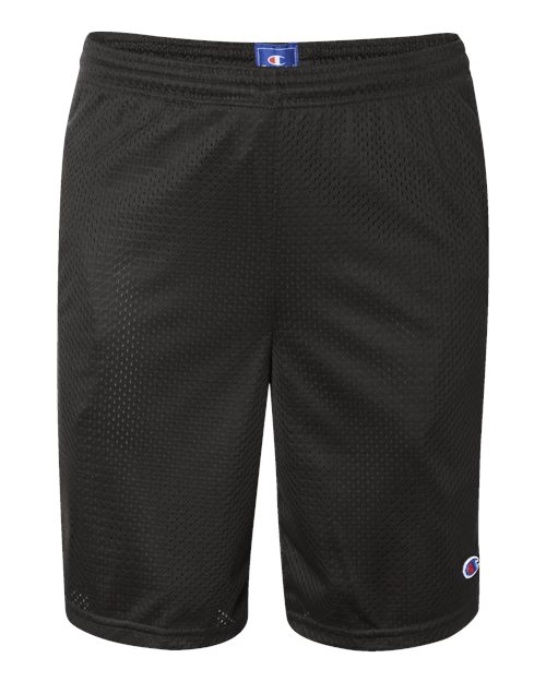 Champion Unisex 9" Mesh Shorts with Pockets - S162 - EMBROIDERED