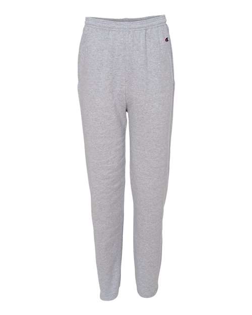 Champion Unisex Powerblend® Open-Bottom Sweatpants with Pockets - P800 - EMBROIDERED