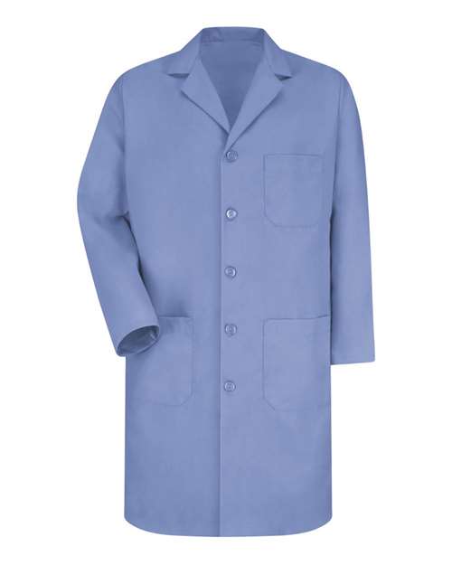 Red Kap Unisex Button Front Lab Coat - KP14 - EMBROIDERED