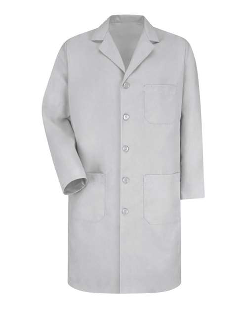 Red Kap Unisex Button Front Lab Coat - KP14 - EMBROIDERED