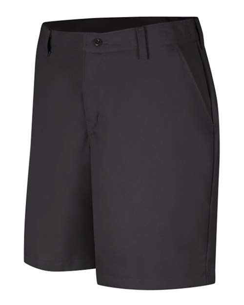 Red Kap Women's Plain Front 8" Shorts - PT27 - EMBROIDERED