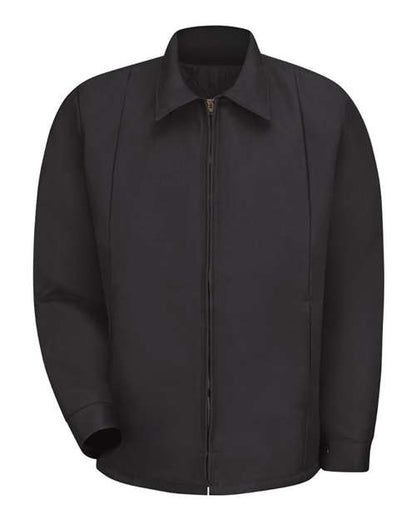 Red Kap Men's Perma-Lined Panel Jacket - JT50 - EMBROIDERED