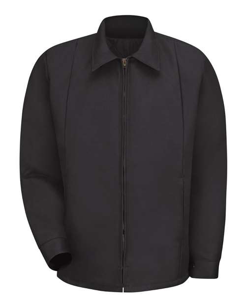 Red Kap Men's Perma-Lined Panel Jacket - JT50 - EMBROIDERED