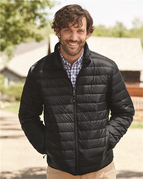 Weatherproof Men's 32 Degrees Packable Down Jacket - 15600 - EMBROIDERED