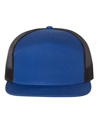 Richardson Seven-Panel Trucker Cap - 168 - EMBROIDERED