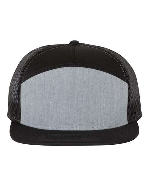 Richardson Seven-Panel Trucker Cap - 168 - EMBROIDERED
