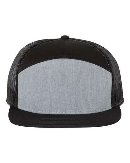 Richardson Seven-Panel Trucker Cap - 168 - EMBROIDERED