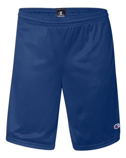 Champion Unisex 9" Mesh Shorts with Pockets - S162 - EMBROIDERED