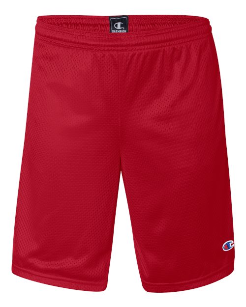 Champion Unisex 9" Mesh Shorts with Pockets - S162 - EMBROIDERED