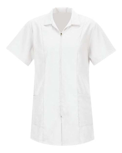 Red Kap Women's Zip Front Smock - KP43 - EMBROIDERED