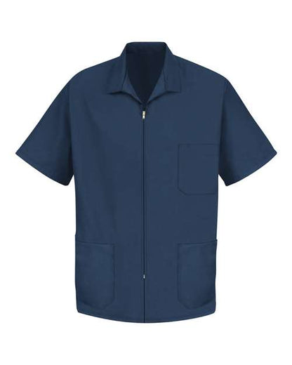 Red Kap Unisex Zip-Front Smock - KP44 - EMBROIDERED