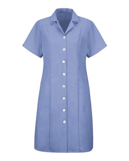 Red Kap Women's Short Sleeve Dress - DP23 - EMBROIDERED