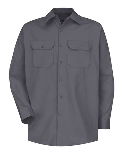 Red Kap Men's Deluxe Heavyweight Cotton Shirt - SC70 - EMBROIDERED