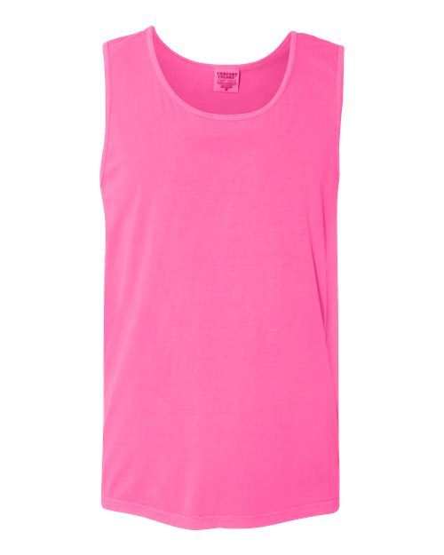 Comfort Colors Unisex Garment-Dyed Heavyweight Tank Top - 9360 - EMBROIDERED