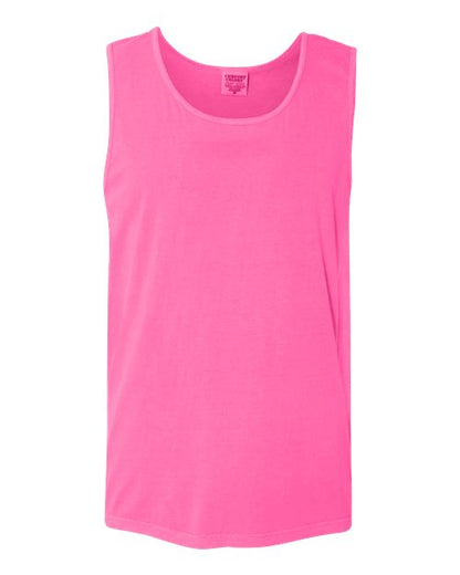 Comfort Colors Unisex Garment-Dyed Heavyweight Tank Top - 9360 - EMBROIDERED