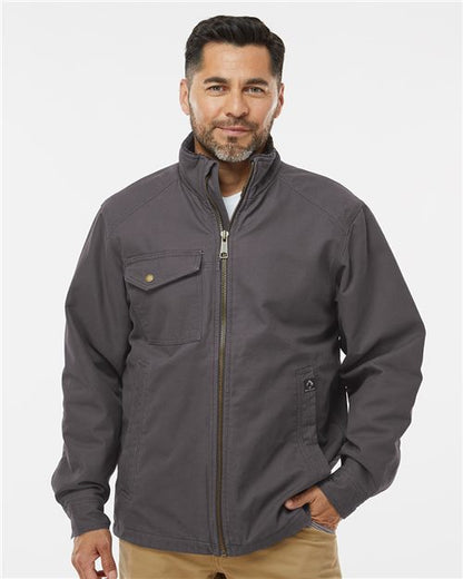 DRI DUCK Men's Endeavor Canyon Cloth™ Canvas Jacket with Sherpa Lining - 5037 - EMBROIDERED