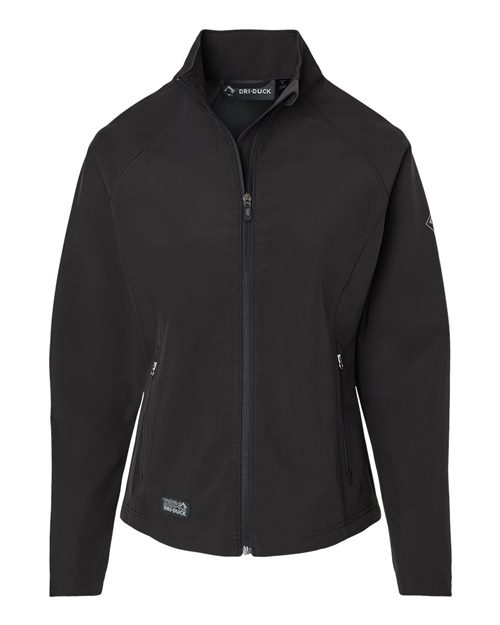 DRI DUCK Women's Contour Soft Shell Jacket - 9439 - EMBROIDERED