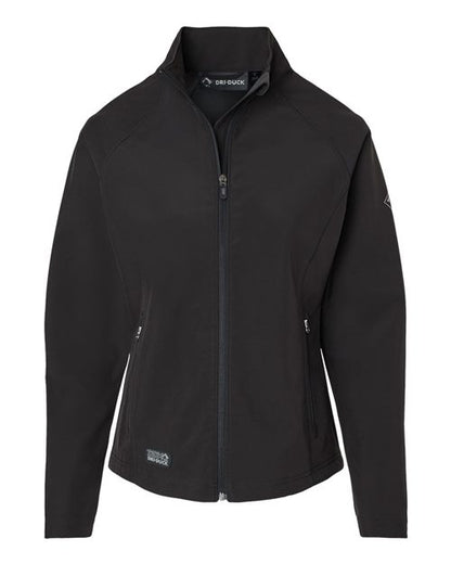 DRI DUCK Women's Contour Soft Shell Jacket - 9439 - EMBROIDERED