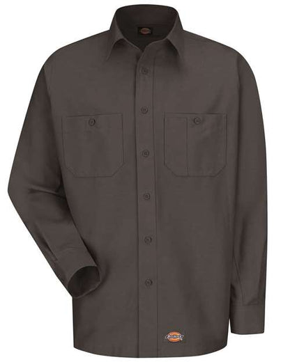 Dickies Men's Tall Long Sleeve Work Shirt - WS10T - EMBROIDERED