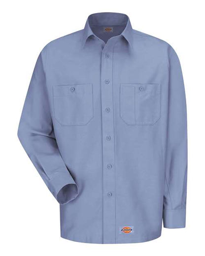 Dickies Men's Tall Long Sleeve Work Shirt - WS10T - EMBROIDERED