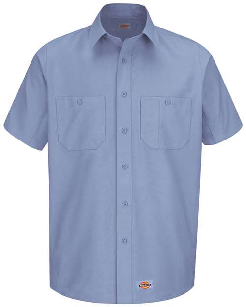 Dickies Men's Short Sleeve Work Shirt - WS20 - EMBROIDERED