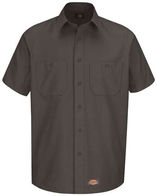Dickies Men's Tall Short Sleeve Work Shirt - WS20T - EMBROIDERED