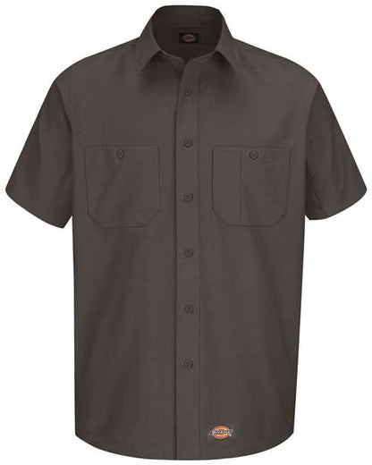 Dickies Men's Tall Short Sleeve Work Shirt - WS20T - EMBROIDERED