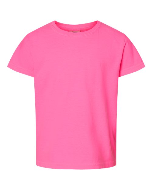 Comfort Colors Youth Garment-Dyed Heavyweight T-Shirt - 9018 - EMBROIDERED
