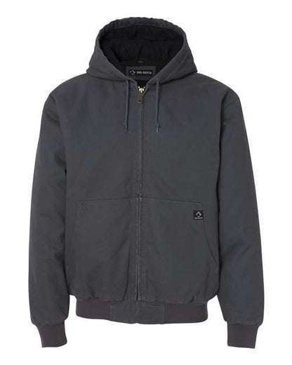 DRI DUCK Men's Cheyenne Boulder Cloth(TM) Hooded Jacket with Tricot Quilt Lining - 5020 - EMBROIDERED