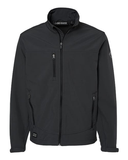 DRI DUCK Men's Tall Motion Soft Shell Jacket - 5350T - EMBROIDERED