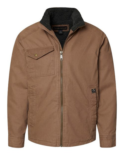 DRI DUCK Men's Endeavor Canyon Cloth(TM) Canvas Jacket with Sherpa Lining - 5037 - EMBROIDERED