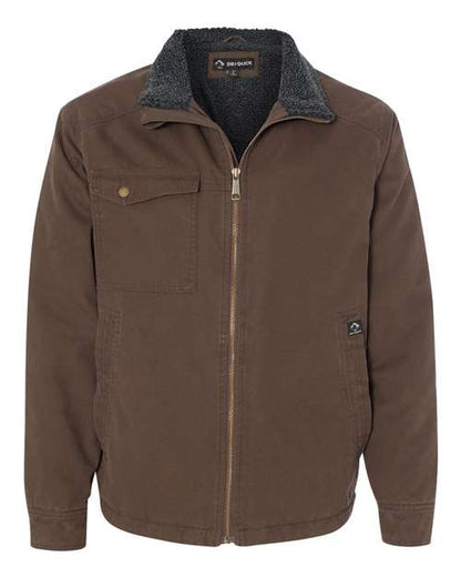 DRI DUCK Men's Endeavor Canyon Cloth(TM) Canvas Jacket with Sherpa Lining - 5037 - EMBROIDERED